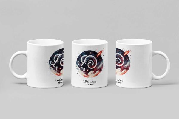 Tasse Sternzeichen - Widder06